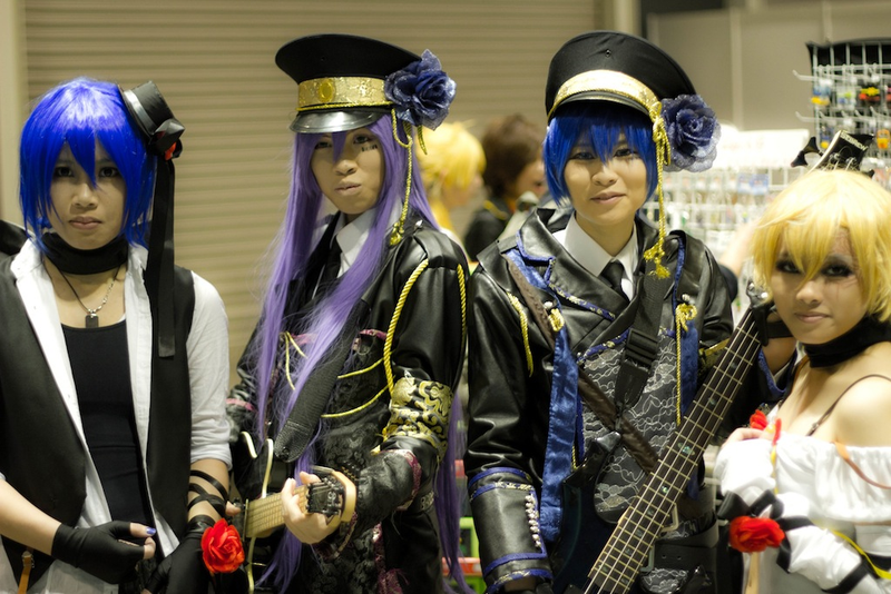 Illustration for article titled The Cosplayers and Booth Companions of the 2011 Asia Game Show